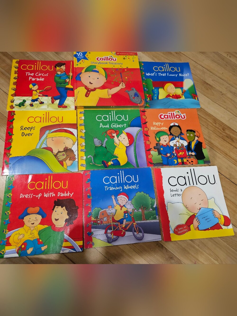 Caillou Book Lot